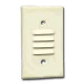 Leviton 86080 1-Gang Louvre Strap Mtg. Device Wallplate